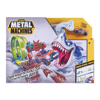 Curso de carrera de ataque de tiburones de Zuru Machines con Auto Datcast