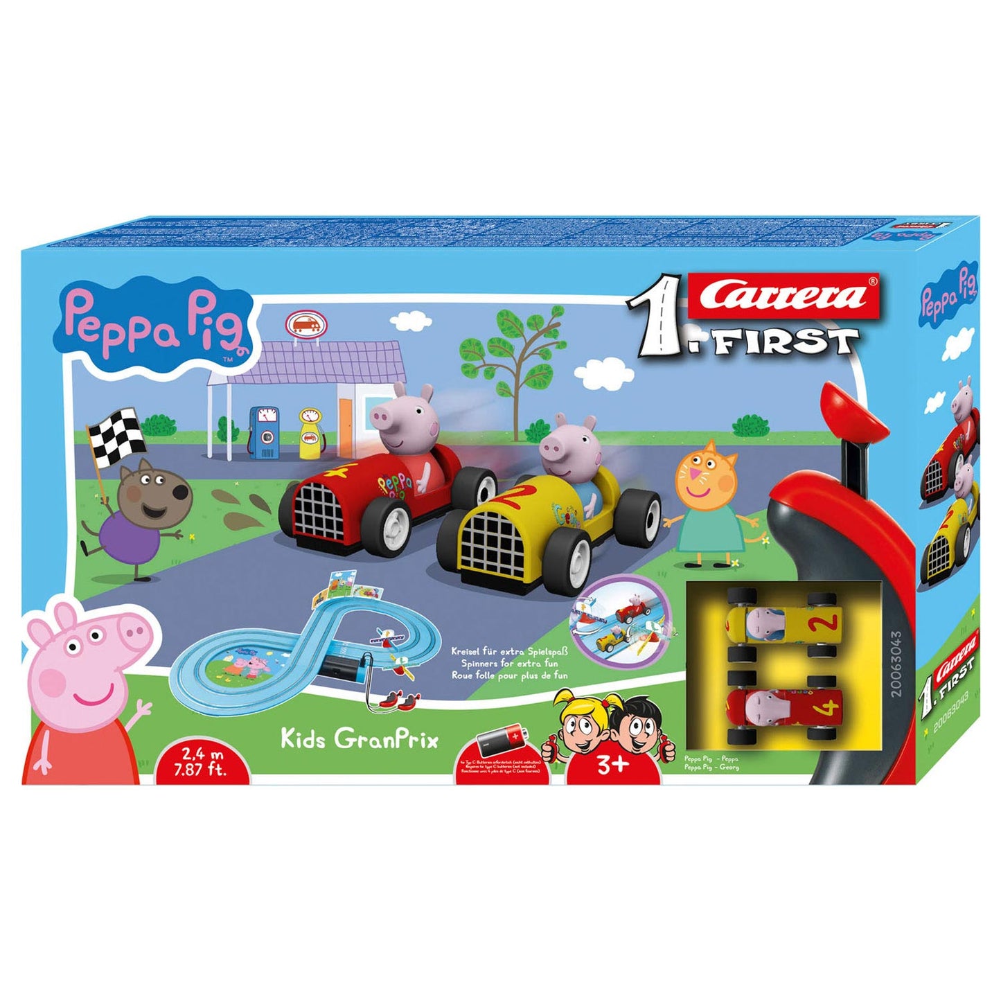 Carrera First Racebaan - Peppa Pig