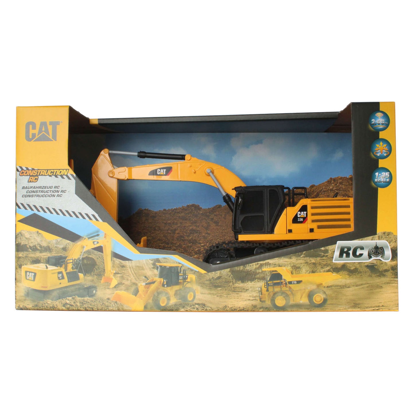 Carrera RC - Cat Excavator Excavator, 1:35