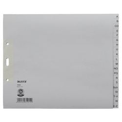 Leitz gray tabs a to z 20 tabs a4