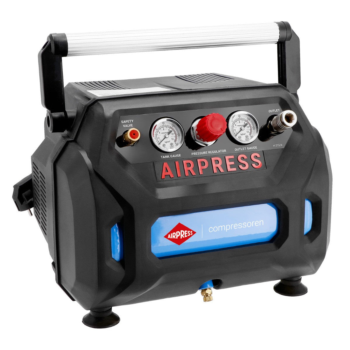 Compresor Airpress h 215-6 | 8 bares 1,5 CV 1,1 kw 92 l min 6 litros - 36943