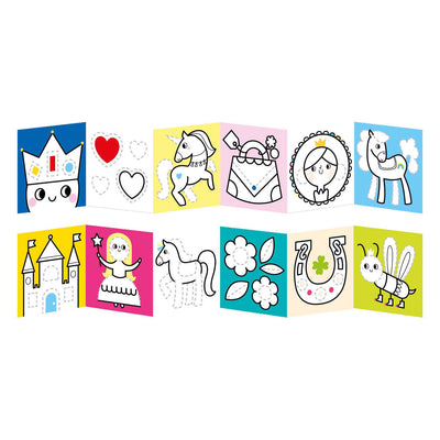 Banana panda - kleurboekje klaar om wonderland te tekenen