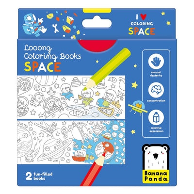 Banana panda - libro da colorare Adoro colorare le pagine con lo spazio