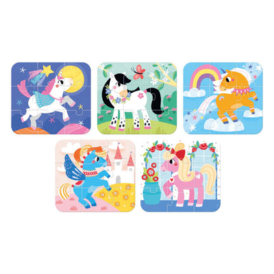 Panda de plátano - On -the -go Puzzle Ponies - 16st.