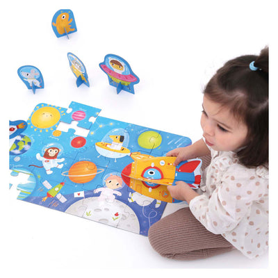 Banana Panda - Scopri lo spazio puzzle - 20st.