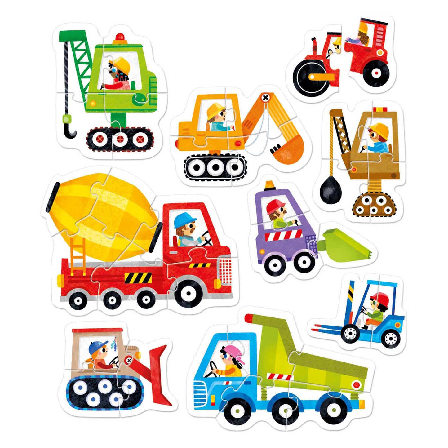 Banana Panda - Veicoli per puzzle in aumento - 33 °.