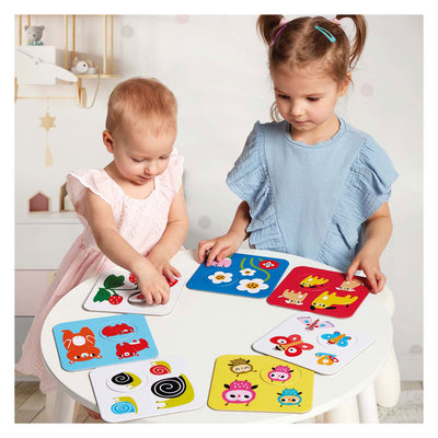 Banana Panda - Puzzle ad alto contrasto trova lo stesso - 8dlg.