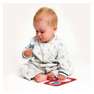 Banana Panda - Puzzle ad alto contrasto Trova i gemelli - 8dlg.