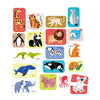 Banana Panda - Coppie puzzle di animali selvatici - 18dlg.