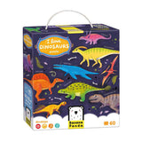 Banana panda - ik hou van dinosaurussen puzzel - 60st. - afbeelding 1