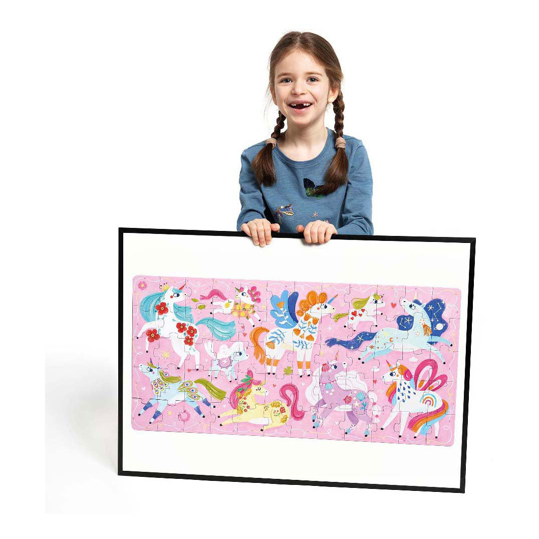 Panda de plátano - I Love Unicorns Puzzle - 60st.