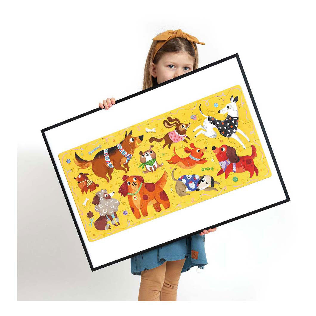 Panda de plátano - I Love Dog Puzzle - 60st.