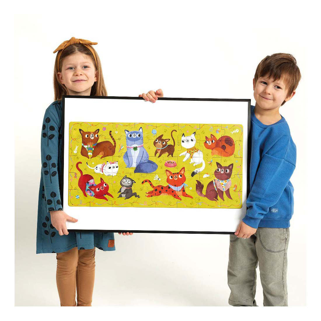 Banana panda - ik hou van katten puzzel - 60st.