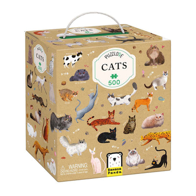 Banana panda - puzzlove katten - 500st.