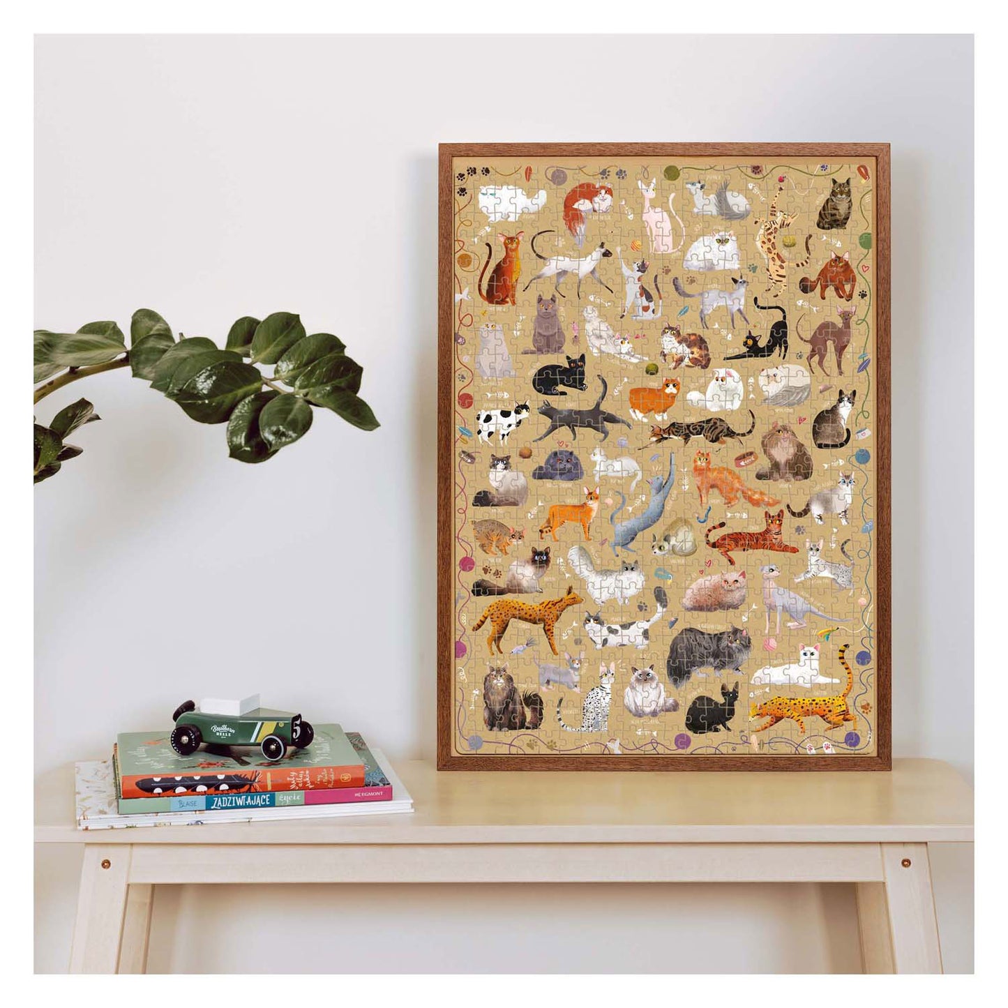 Banana panda - puzzlove katten - 500st.