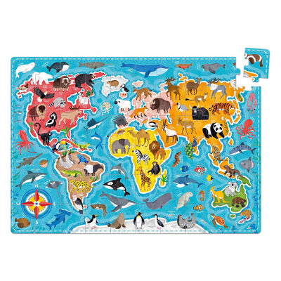 Banana Panda - Animali puzzlove di tutto il mondo - 60 °.