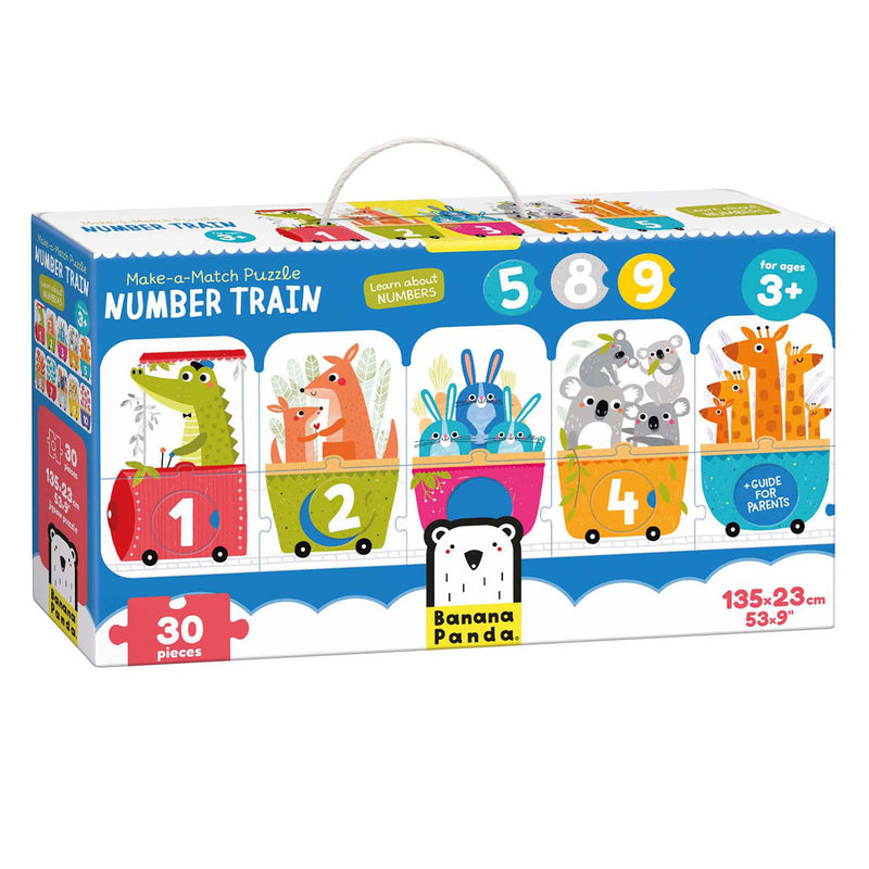 Banana Panda - Rendi il numero di numeri appropriato del puzzle - 30st.