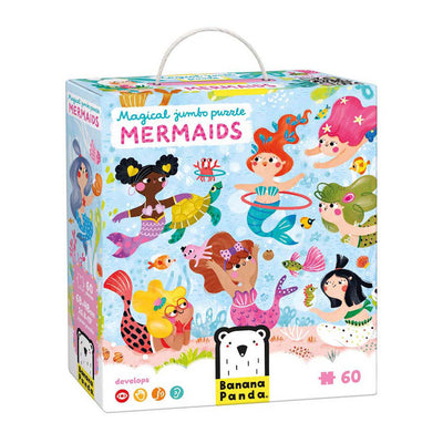 Banana Panda - Magical Jumbo Puzzle Mermaids - 60st.