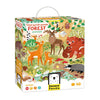 Panda de plátano - Wild Jumbo Puzzle Forest Animals - 40º.