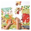 Panda de plátano - Wild Jumbo Puzzle Forest Animals - 40º.