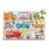 Banana panda - moto jumbo puzzel auto's - 40st.