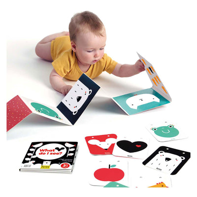 Banana panda - hoog contrast babyset