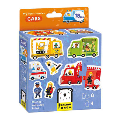 Banana panda - il mio primo puzzle - automobili