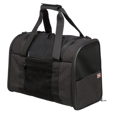 Trixie mochila connor de hasta 8 kg de gris negro