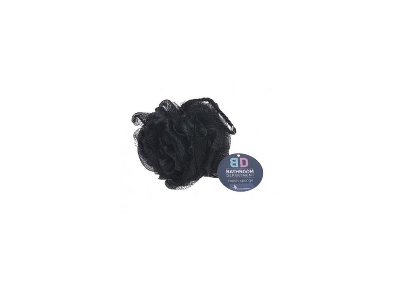 Esponja de baño Source balance malla con cordón negro