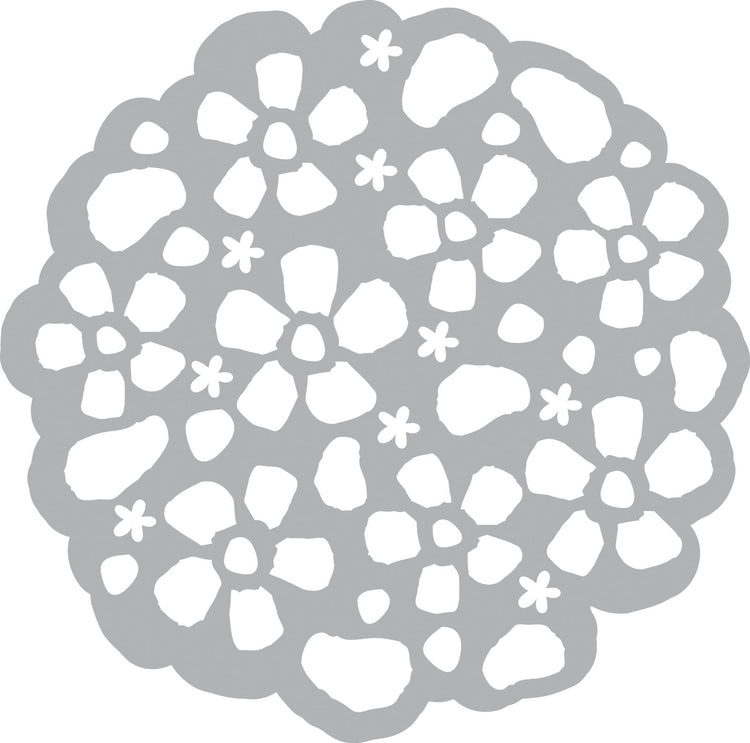 Vaessen creative • mask stencil 15x15cm flower