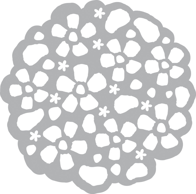Vaessen creative • mask stencil 15x15cm flower