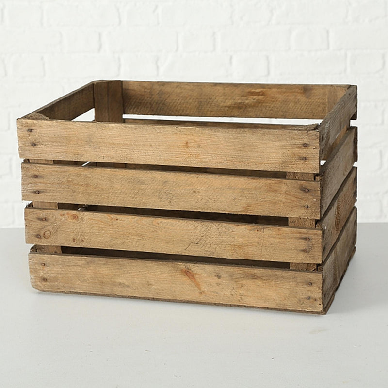 Boltze scatola per aste domestiche lea legno 50x40x30cm