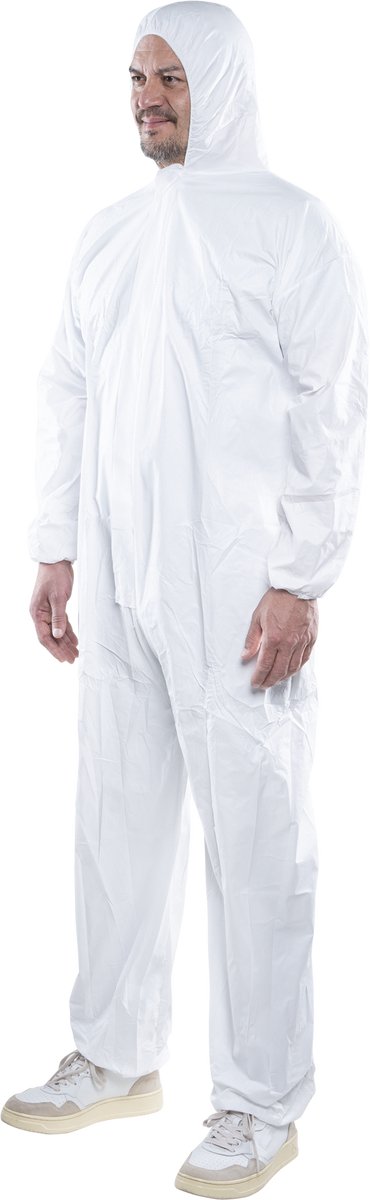 Wolfcraft - mono desechable con capucha - talla l - mono desechable - 4971000