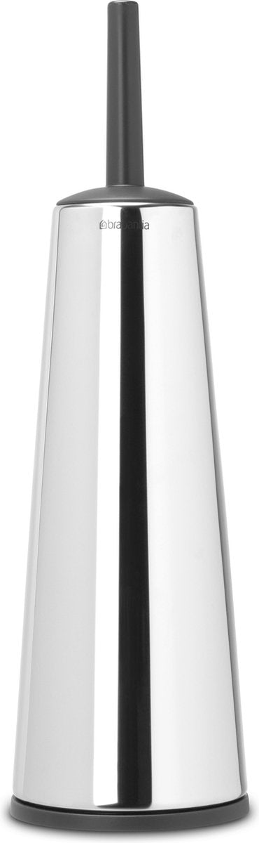Brabantia rinnova scopino per WC - con supporto - da appoggio - acciaio brillante