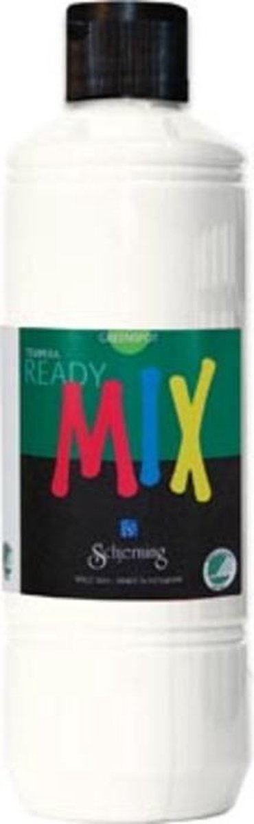 Colore per poster Schjerning Greenspot, opaco, bianco, 500 ml, 1 bottiglia