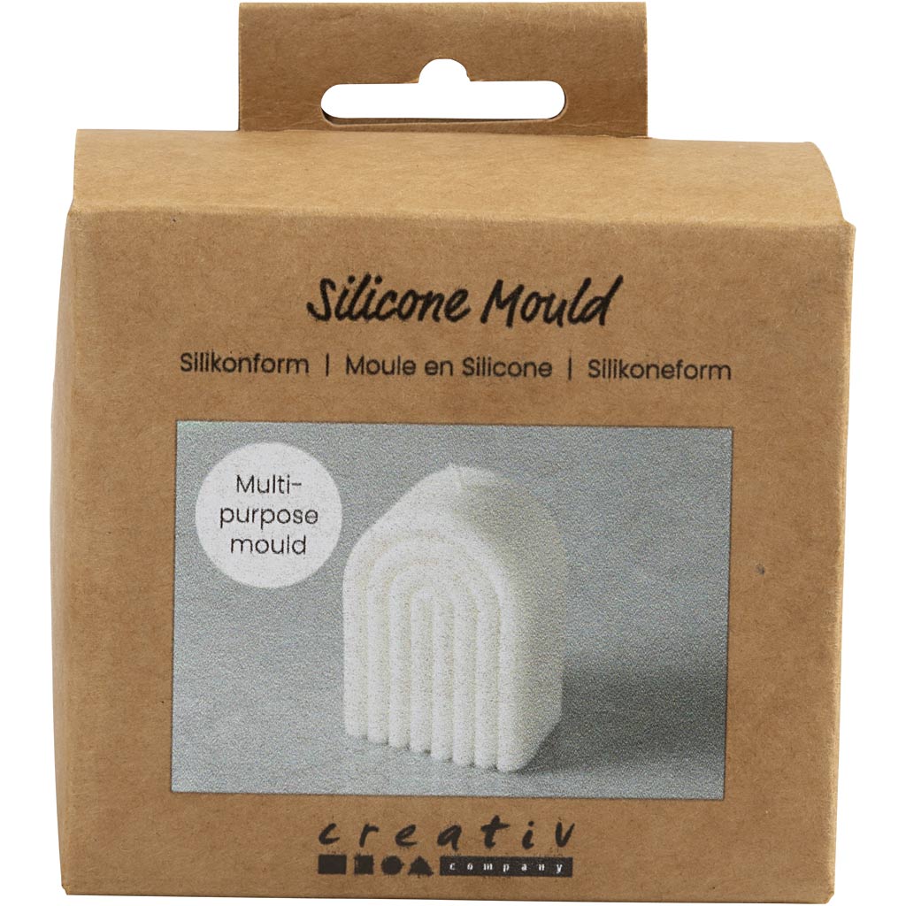 Creativ company molde de silicona, arco, al: 8 cm, fondo 4 cm, ancho: 5,5 cm, 1 pieza 1 caja