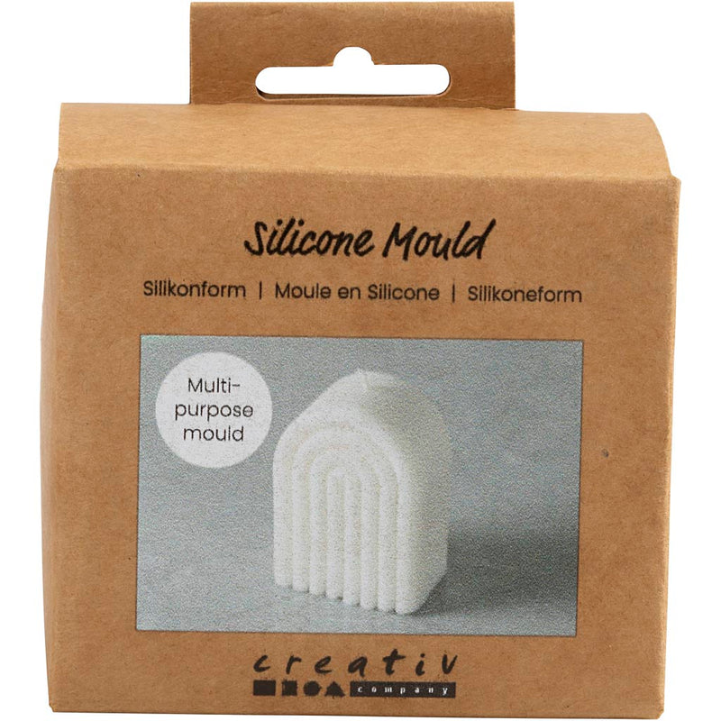 Stampo in silicone Creative Company, arco, h: 8 cm, d 4 cm, l: 5,5 cm, 1 pezzo 1 scatola