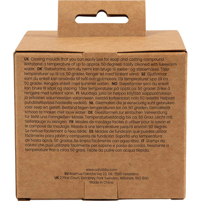 Stampi Creative Company, tema oceano, h: 1,2 cm, l: 4-6 cm, 6 pezzi 1 scatola