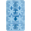 Creativ company moldes de silicona, cristales de hielo y hombre galleta, alto: 2,5 cm, largo: 3 cm, ancho: 4,5 cm, 12,5 ml, 1 pieza