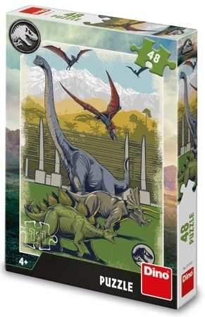 Puzzle Jurassic World Dinosaurs 48 piezas