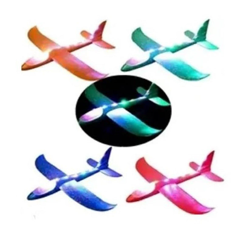 Avión de espuma con iluminación 48cm