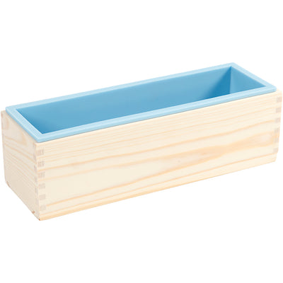 Forma de silicona de Creativ Company en una caja de madera, 1500ml