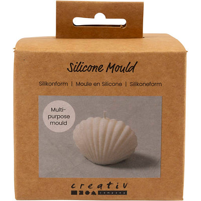 Creativ company molde de silicona, mejillón, altura: 6 cm, longitud: 9 cm, anchura: 5 cm, 1 pieza