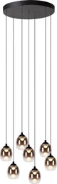 Lucide tamino - lampada a sospensione - ø 52 cm - LED dimmerabile - 7x7w 3000k - nero