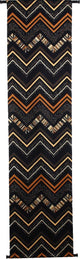 Asciugamano da parete collezione HD nero 56x3x178cm
