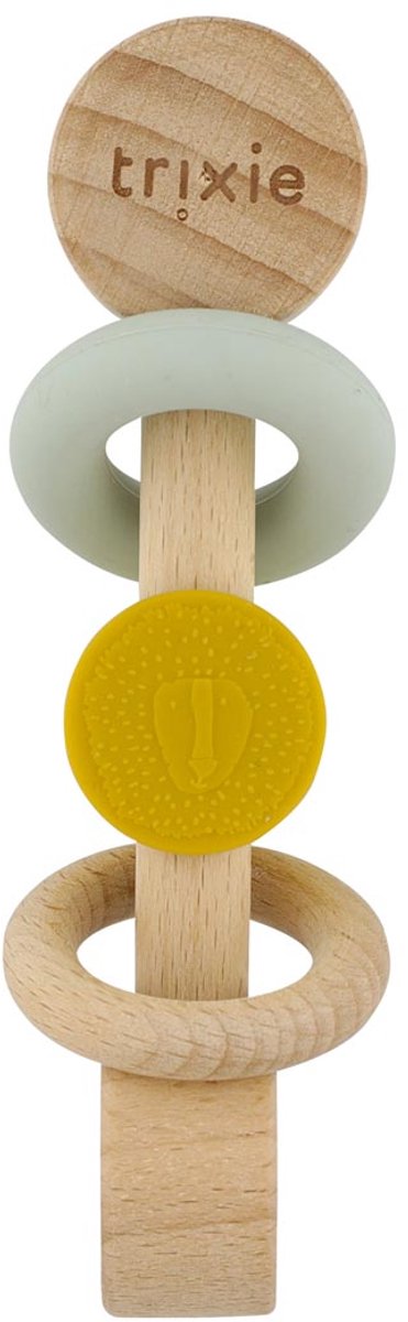 Trixie in legno Silicone Rattle MR