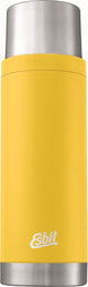 Botella termo Esbit Scultor - 1l - amarillo sol - acero inoxidable - 2 tazas