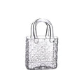 Ideas 4 seasons elysee glazen handtas vaas 14x9,5x22cm