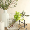 Ideas 4 seasons elysee glazen handtas vaas 14x9,5x22cm