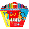 Pennarelli Giotto, d 5 mm, larghezza tratto 1-3 mm, vari colori, 12 pezzi 1 scatola